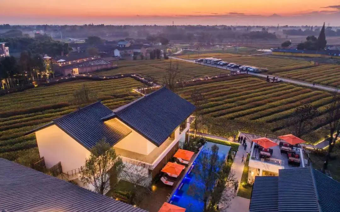 在安仁，宿在风景里，醒在乡野间