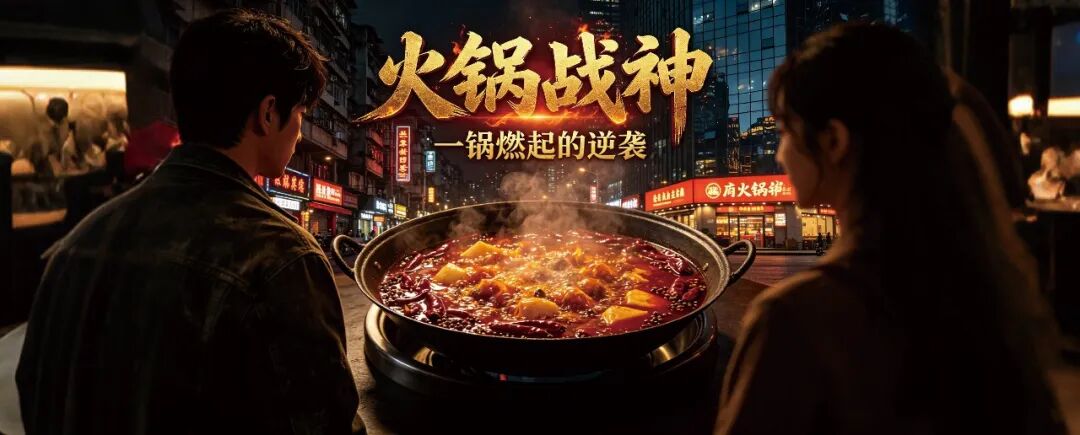 精品微短剧《火锅战神》在安仁古镇开机！